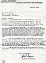 Morgan Cooley Letter May 26 1964 A